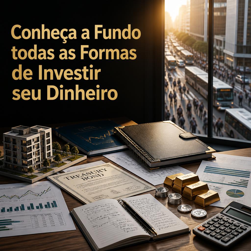 Conheça a Fundo todas as Formas de Investir seu Dinheiro (e fuja da corrida dos Ratos)