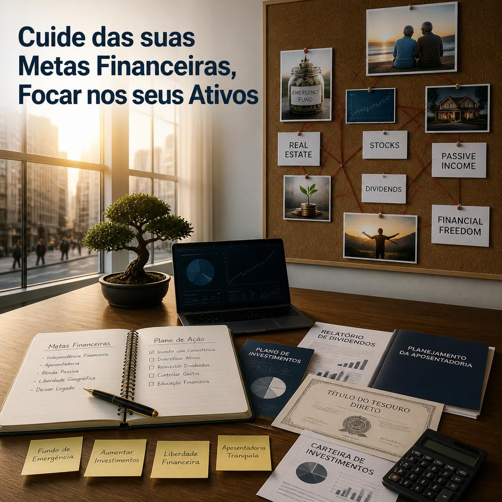 Cuide das suas Metas Financeiras, Focar nos seus Ativos