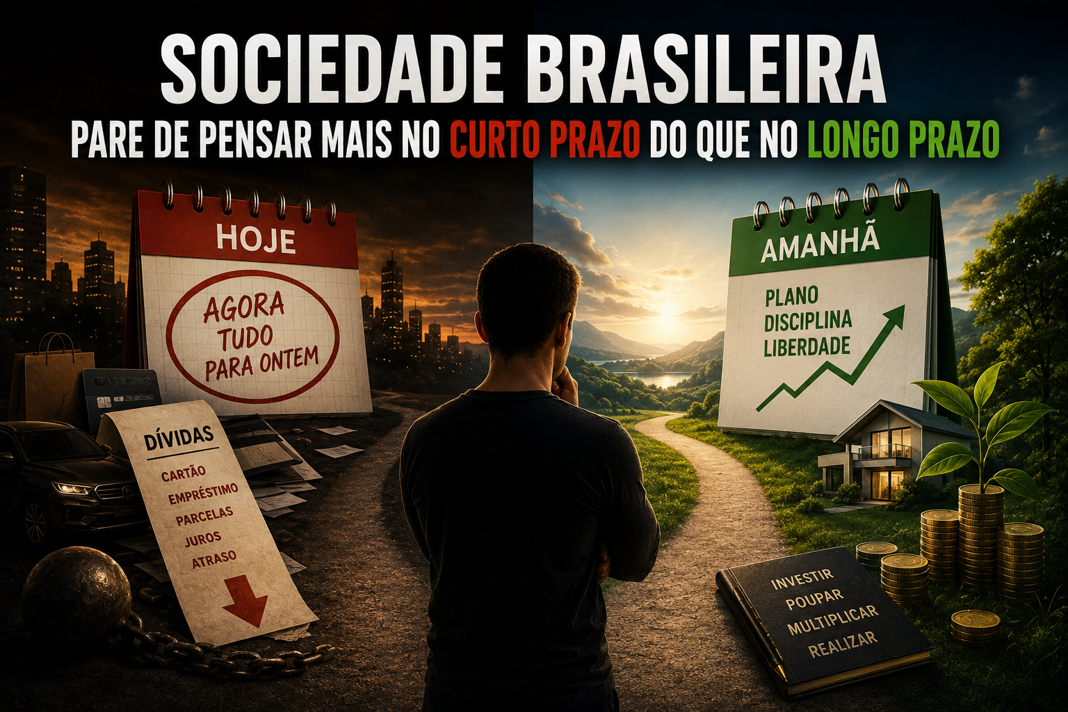 Sociedade Brasileira – Pare de Pensar mais no Curto Prazo do que no Longo Prazo