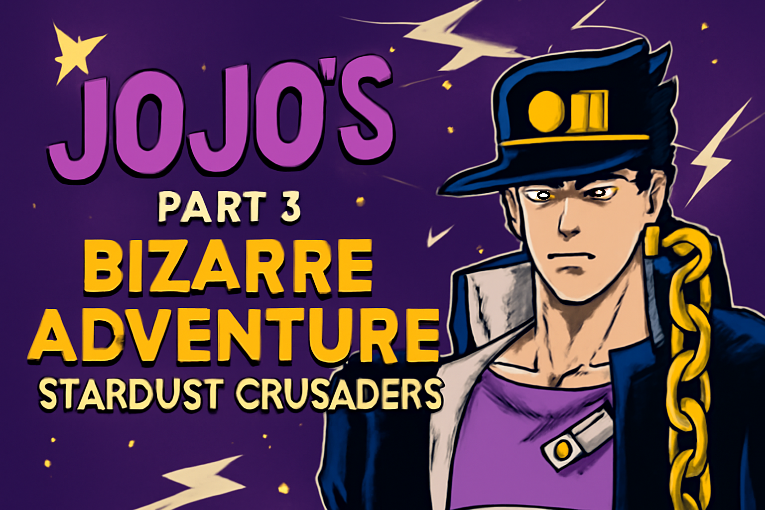 Jojo’s parte 3 do mangá