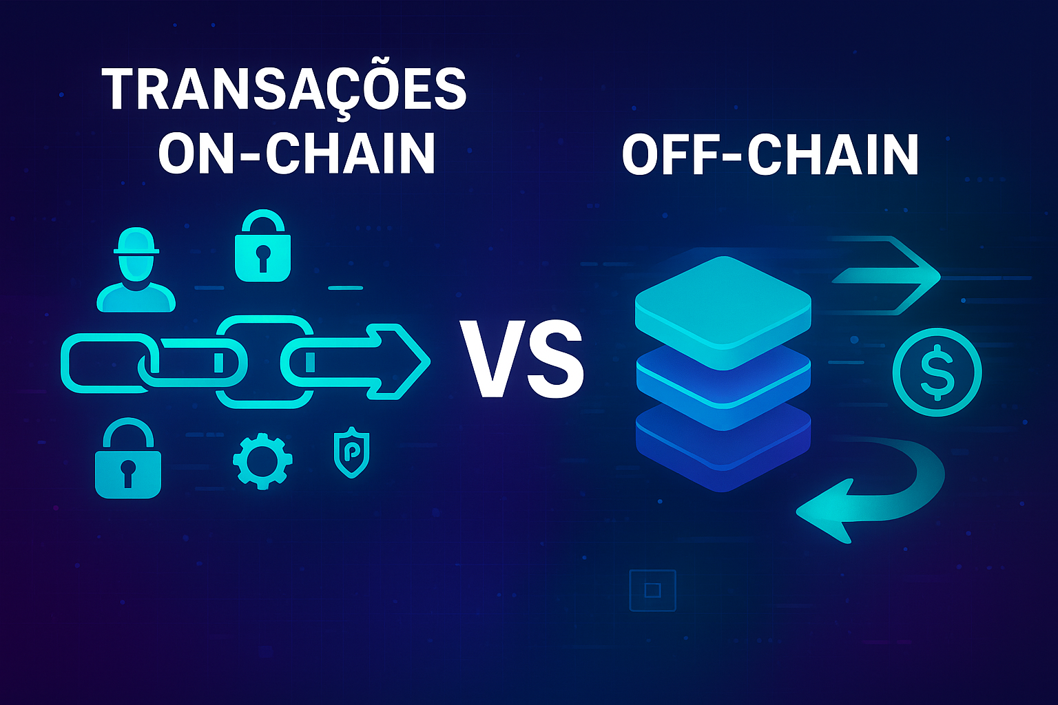 Conhecendo a fundo as transações on-chain e off-chain