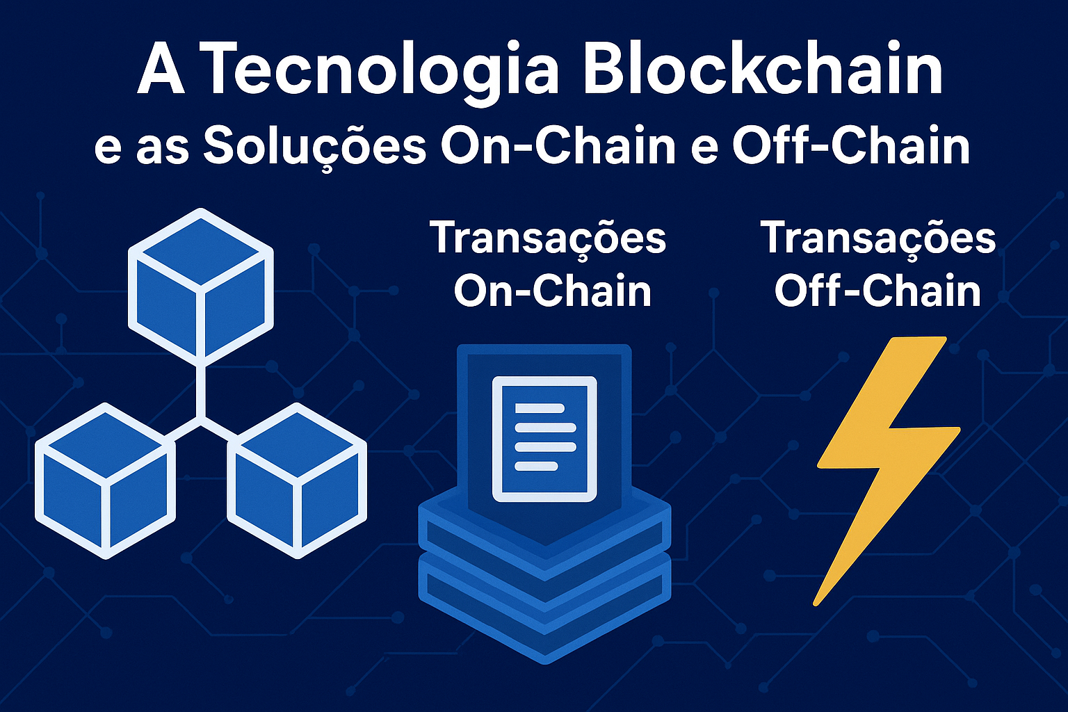 A Tecnologia Blockchain e as Soluções On-Chain e Off-Chain