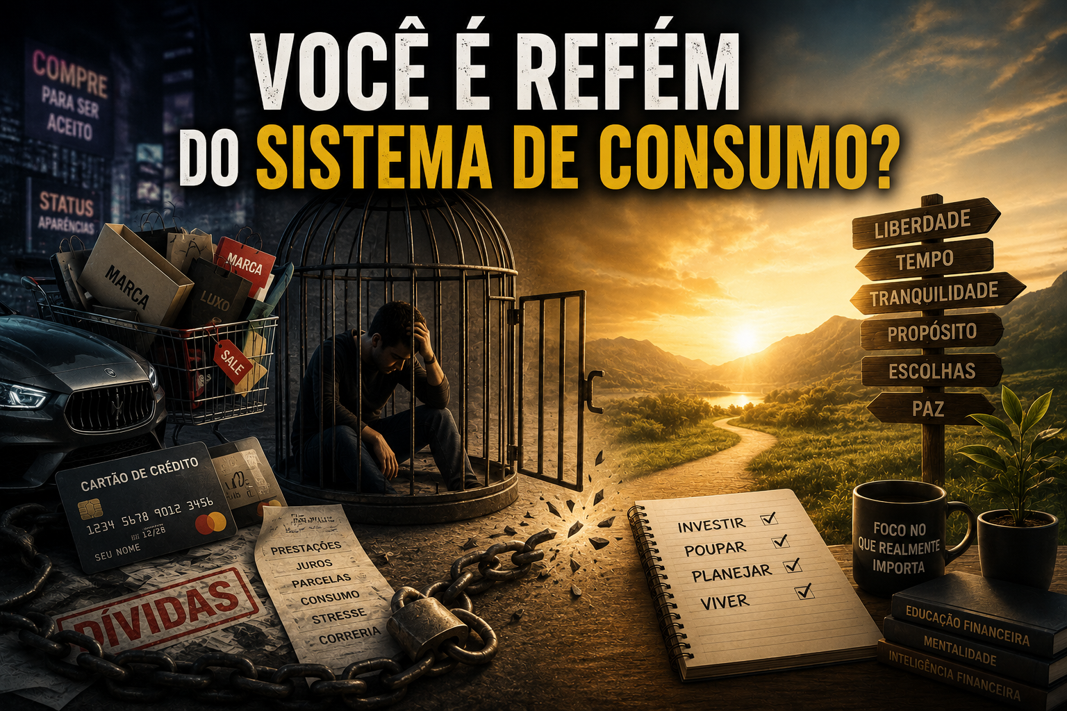 Você é refém do sistema de consumo?