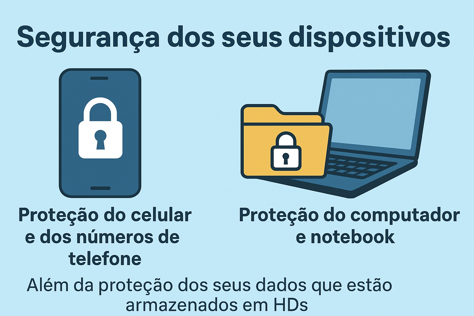 Segurança dos seus dispositivos