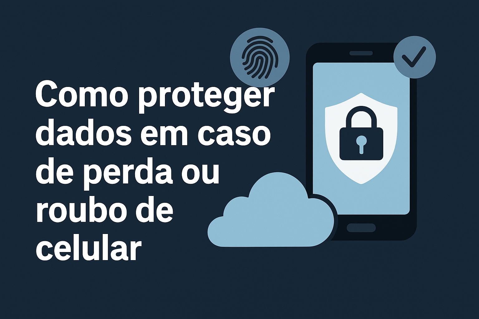 Como proteger dados em caso de perda ou roubo de celular
