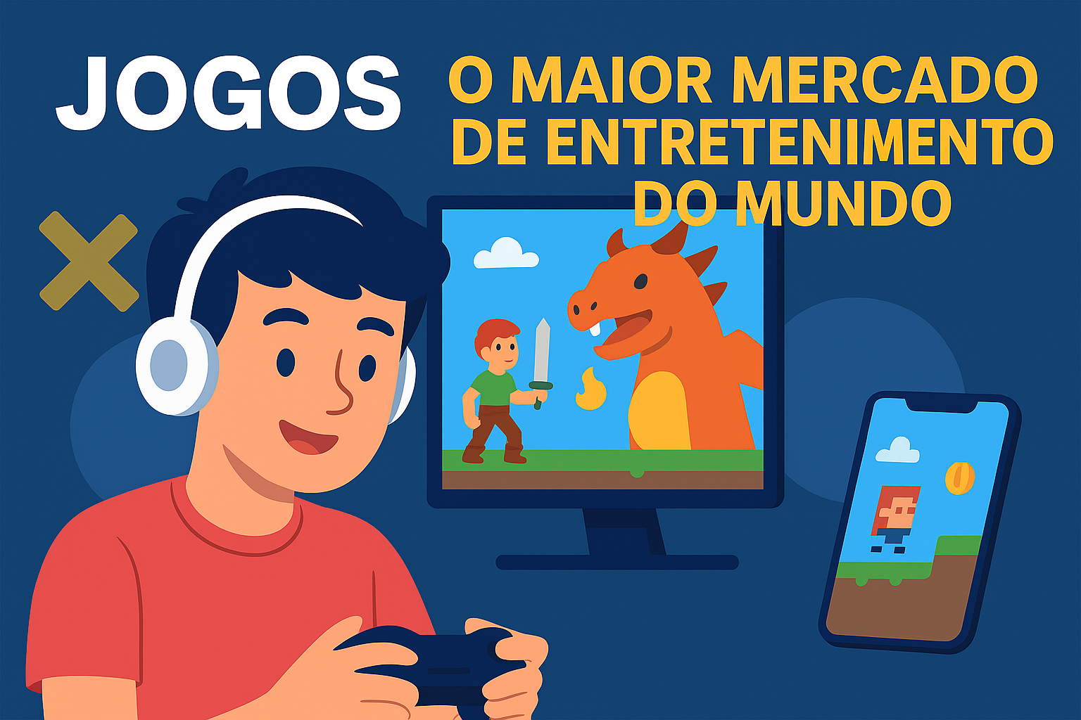 Jogos – O Maior Mercado de Entretenimento do Mundo