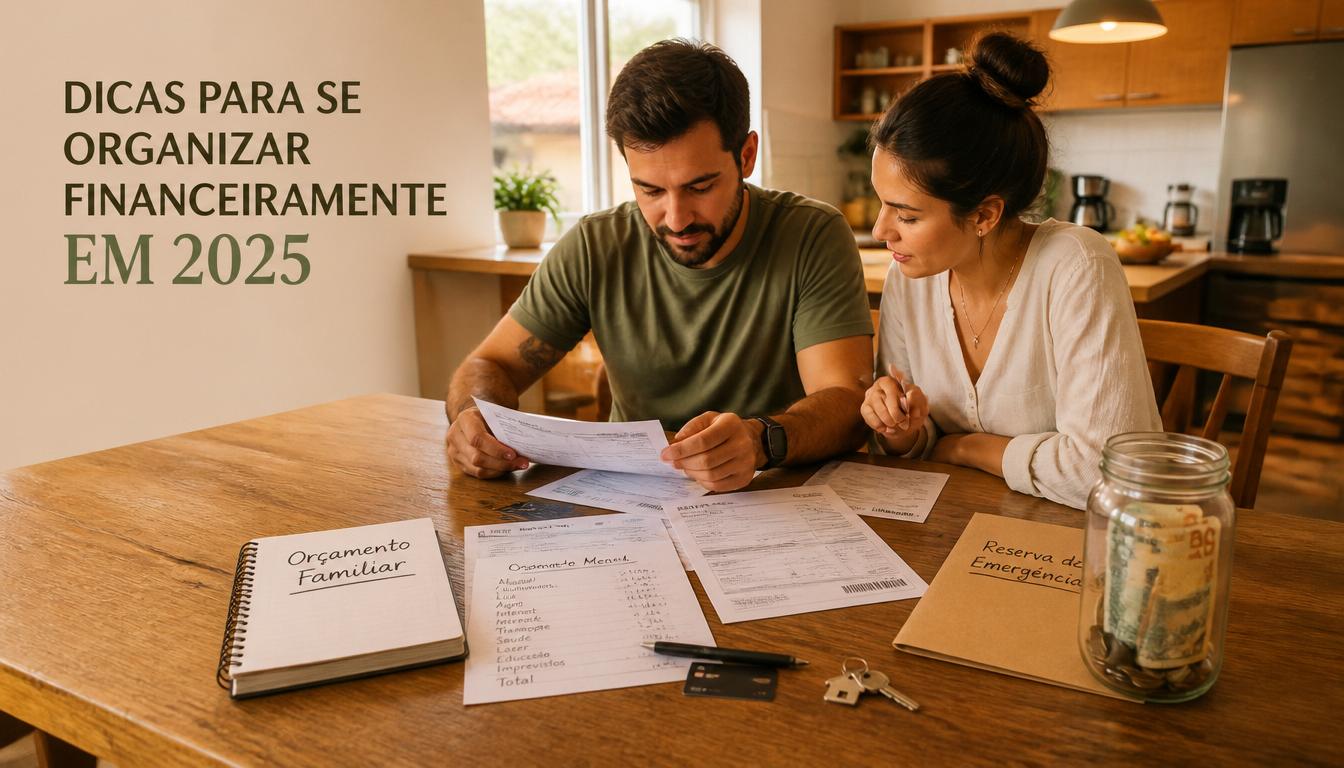 Dicas para se organizar financeiramente em 2025