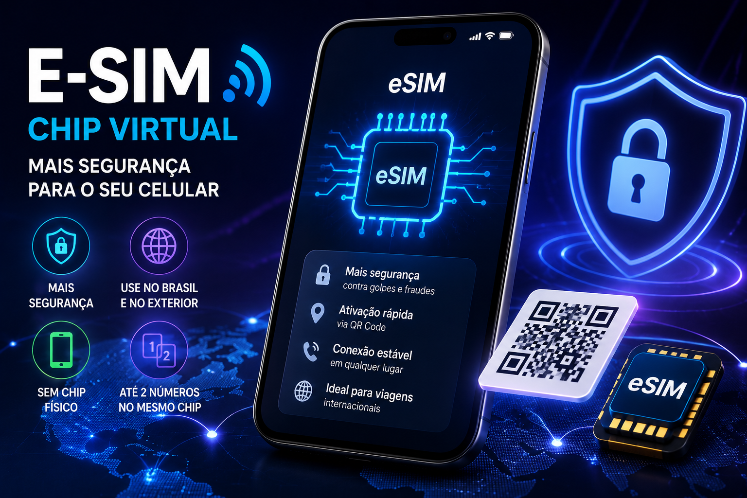 E-Sim: Chip virtual da operadora