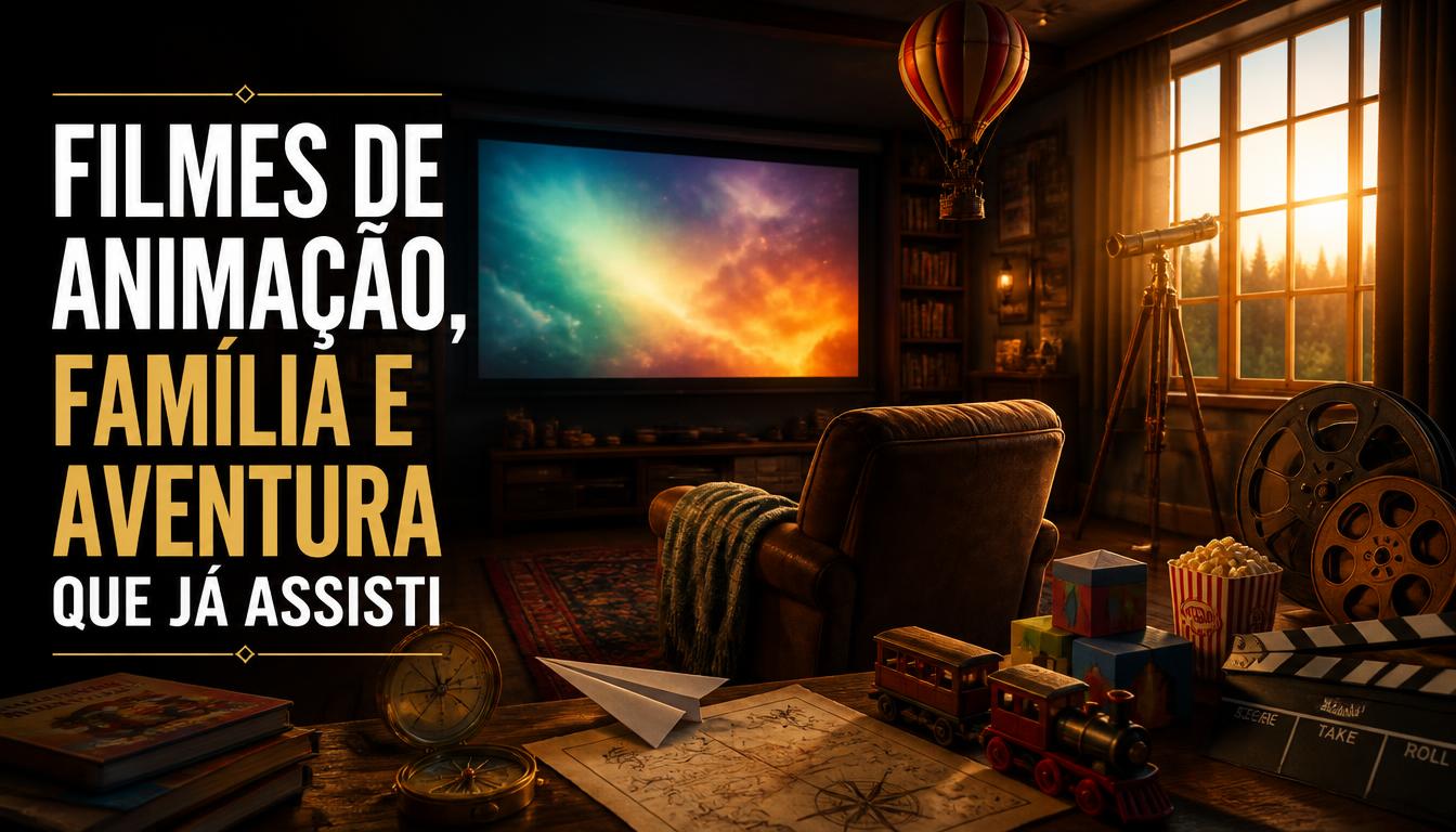 Filmes de Animação, Família e Aventura Que Já Assisti