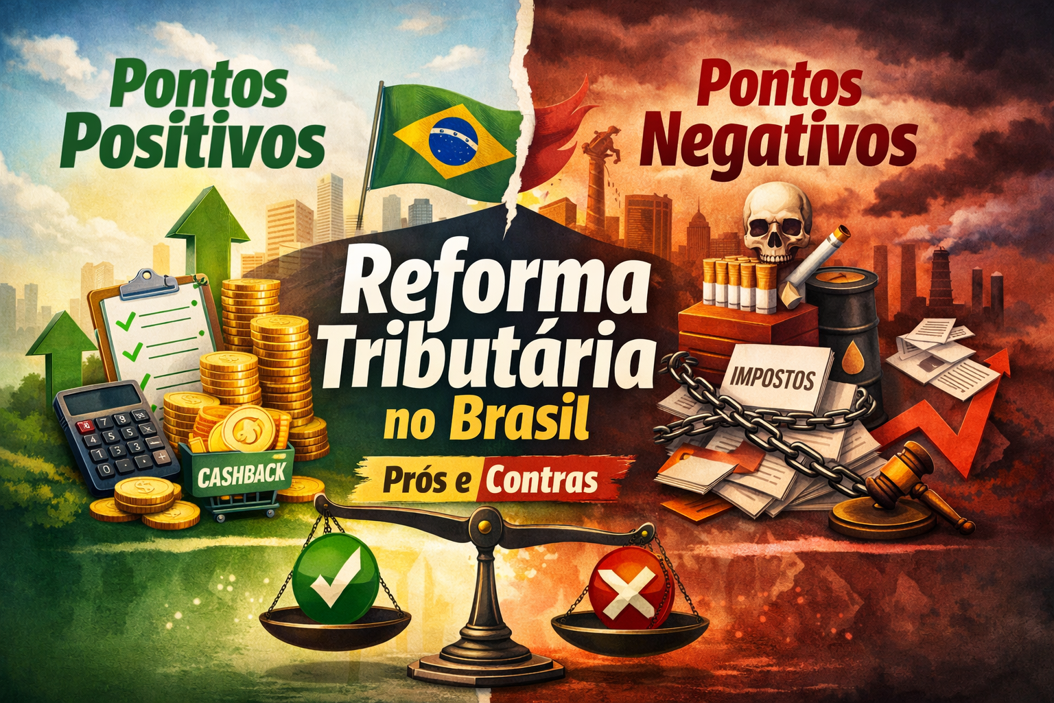 Reforma Tributária no Brasil: Pontos Positivos e Negativos