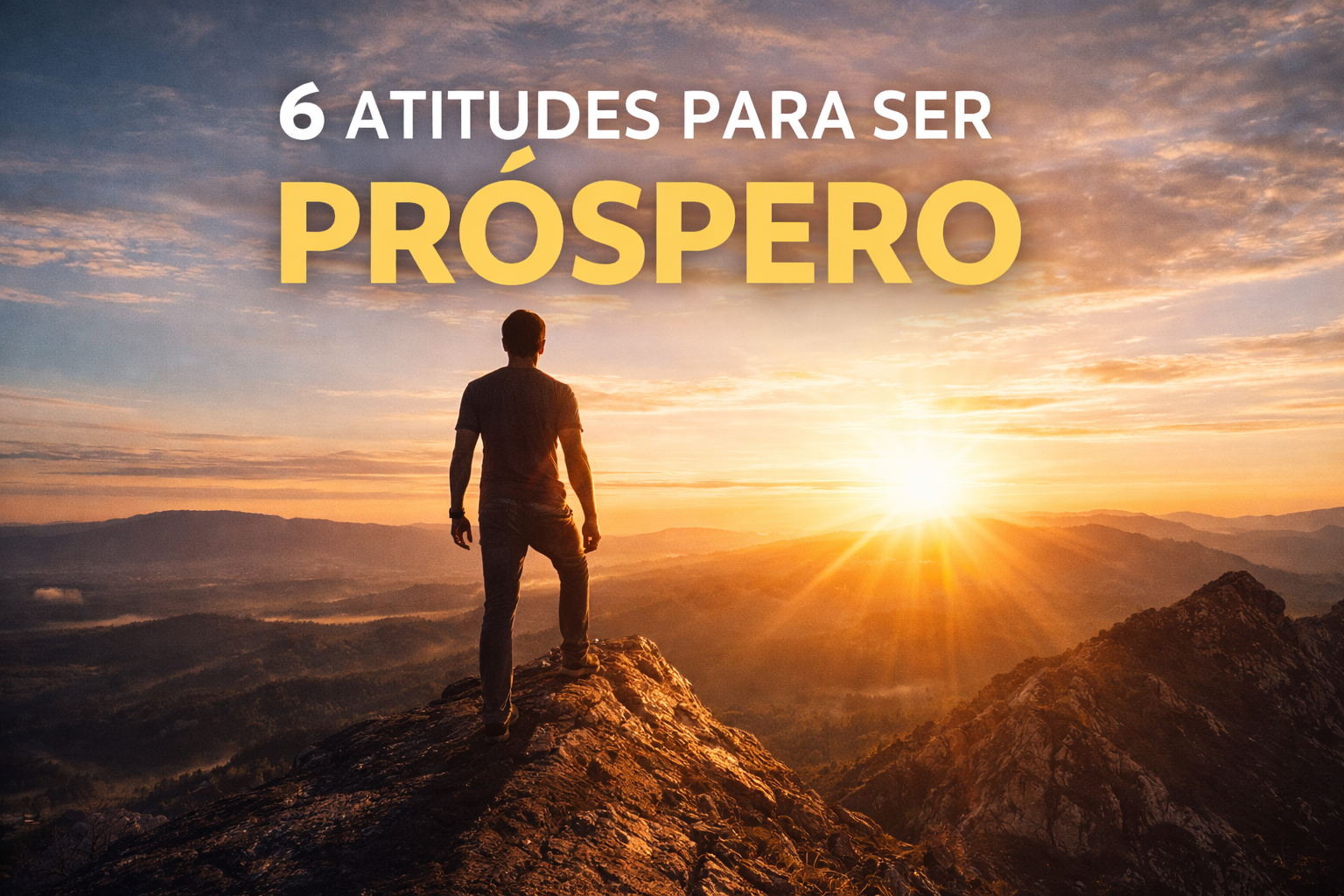 6 atitudes para fazer se quiser ser próspero