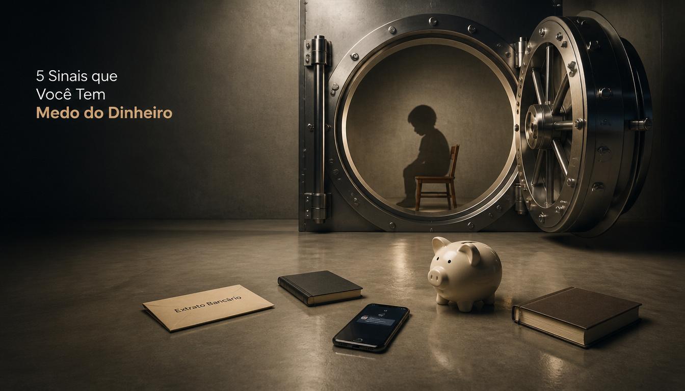 5 sinais que mostram que você tem medo do dinheiro
