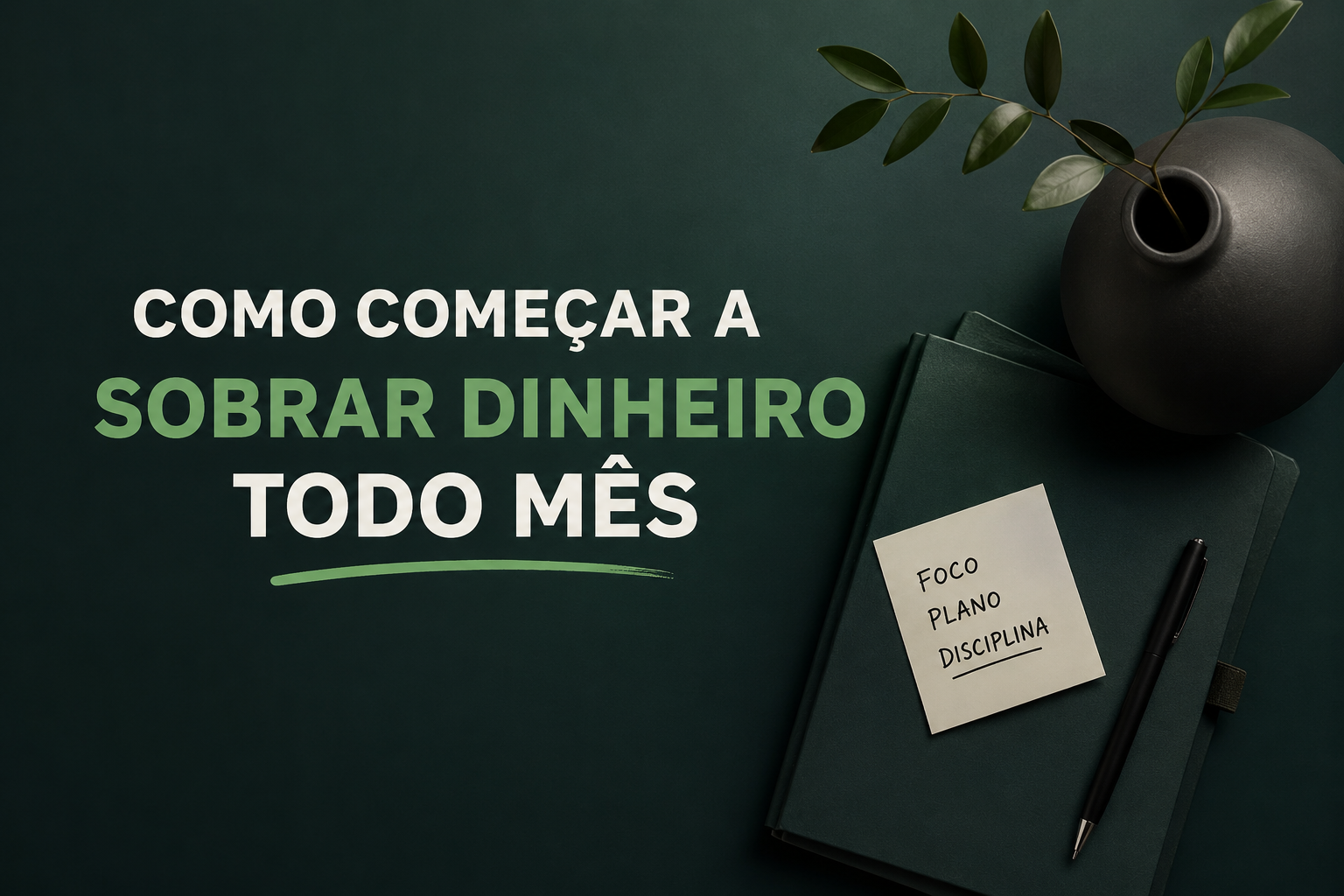 Como começar a sobrar dinheiro todo mês