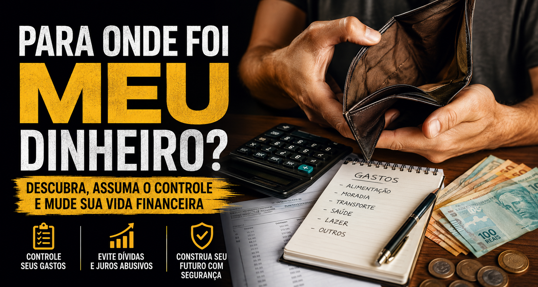 Para onde foi meu dinheiro?