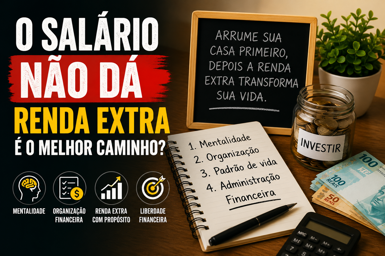 O salário não dá – Renda extra é o melhor caminho?