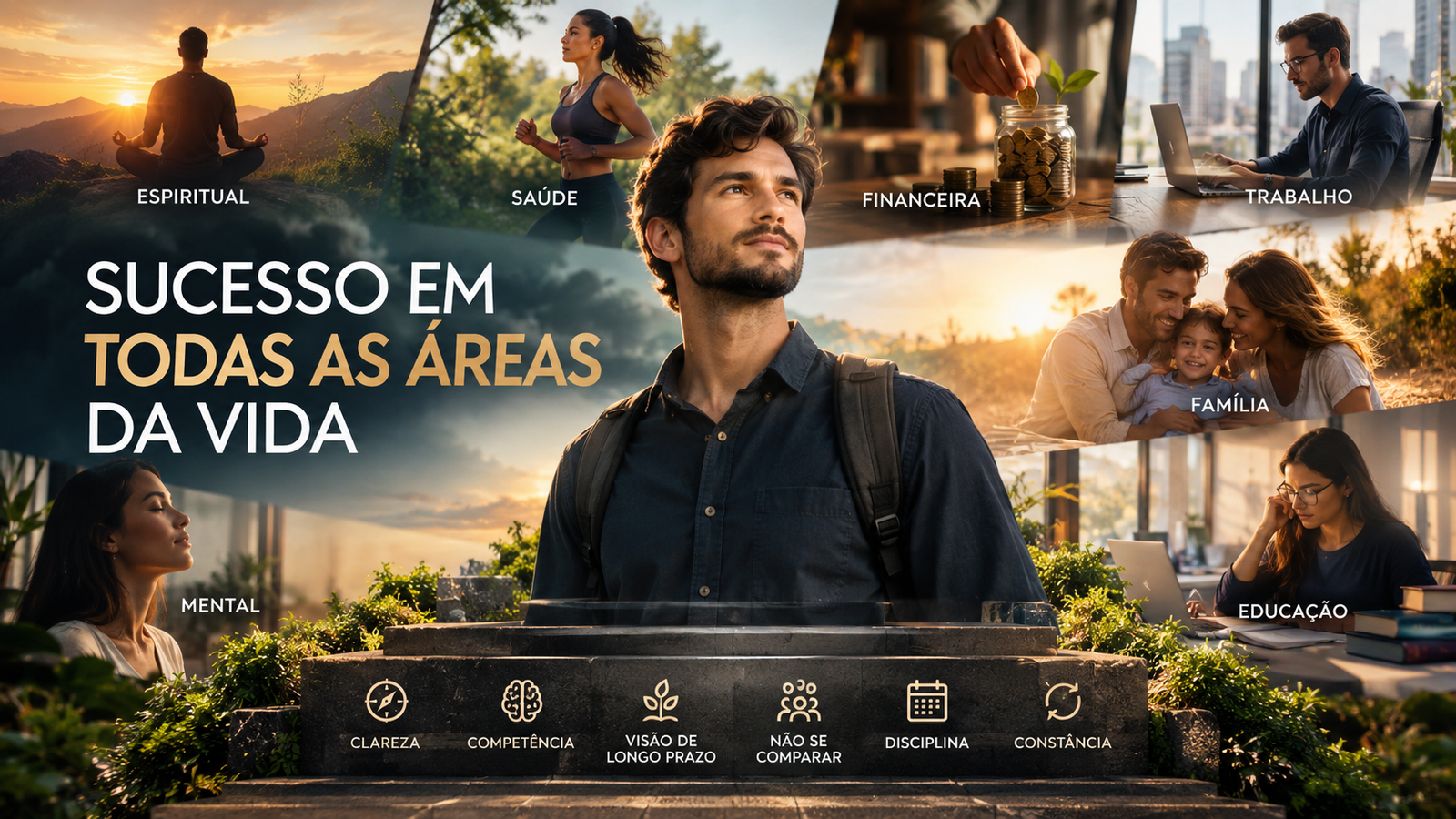 O que faz as pessoas terem sucesso em todas as áreas da vida?